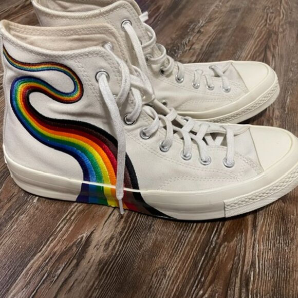 Converse Chuck Taylor All Star 70 Hi Pride 2021, Limited Edition Rainbow - Picture 1 of 8